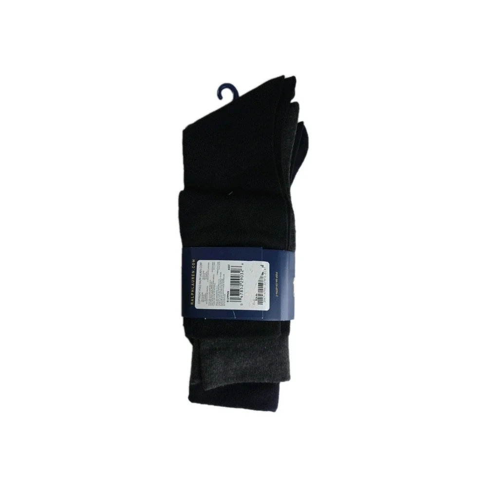 Polo Ralph Lauren Men Dress Socks Shoe Size 6 - 12.5 NAVY, GRAY, BLACK, NWT
